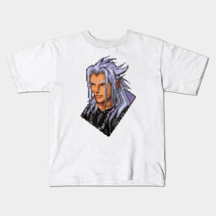 Organization XIII Xemnas Pixel Art Kids T-Shirt